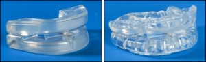 Classic SomnoGuard (before and after moulding)