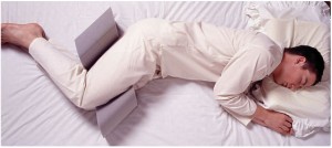 Side Sleeprrr Pillow to Decrease Snoring Person using side sleeprrr.jpg
